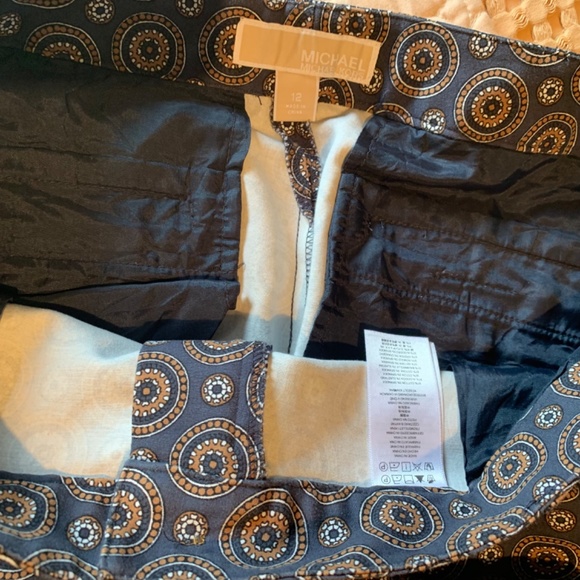 💙 Michael Kors Cotton Blend Dress Pants size 12 - Picture 2 of 7